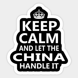 CHINA Sticker